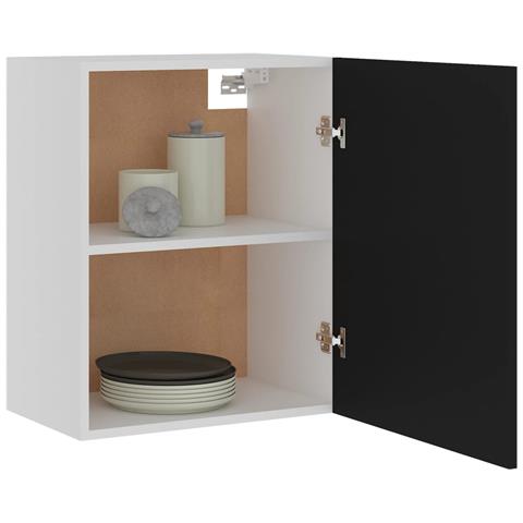 Mobili Pensili “Lyon” 2 pz Neri 50x31x60 cm - Foto 2