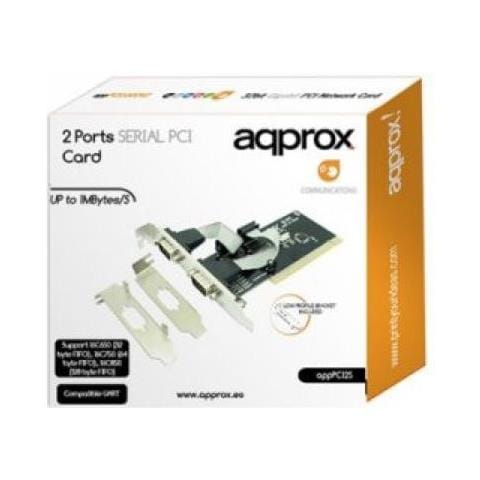 APPPCI2S, PCI, Seriale, PC, Windows 7 Home Basic, Windows 7 Home Basic x64, Windows 7 Home Premium, Windows 7 Home Premium x64, , Alluminio, Nero - Foto 3
