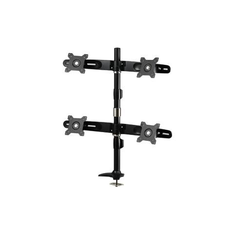 AMR4P, Clamp, 75 x 75,100 x 100 mm, Nero, Alluminio, Plastica, Acciaio, -20 - 20°, -20 - 20° - Foto 1