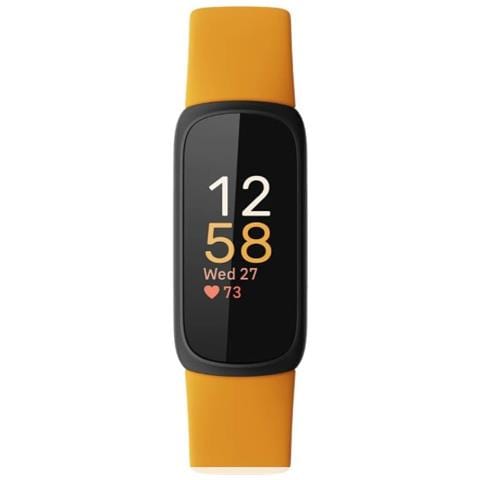 Activity Tracker Inspire 3 Impermeabile 5 ATM Bluetooth Cardiofrequenzimetro Colore Giallo Europa - Foto 2