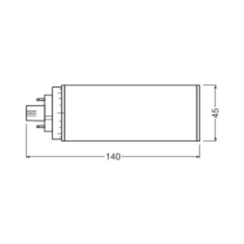 Ledvance Lampadina Led One End Connection Gx24q-3 Opale 10w 1100lm 4000k Ip20 120° [lv-4058075822313] - Foto 4