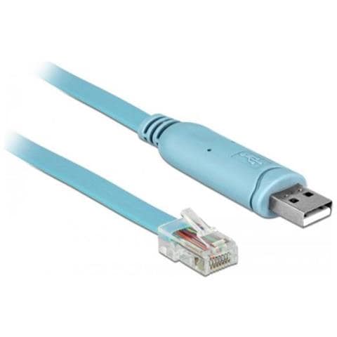 64185 Cavo E Adattatore Video 2 M Rj-45 Usb Tipo A Blu - Foto 1