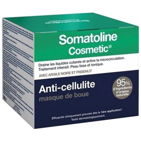 Maschera Di Fango 500g Anti-cellulite Con Argilla Nera E Dente Di Leone Somatoline - Foto 1