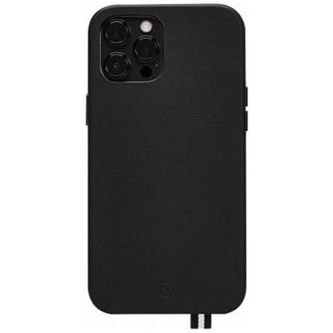 Cover Per Iphone 12 Pro Max In Pelle Elysée, Nero - Foto 1