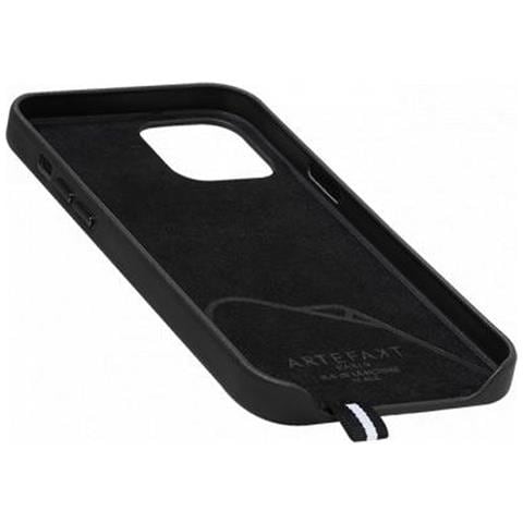 Cover Per Iphone 12 Pro Max In Pelle Elysée, Nero - Foto 4