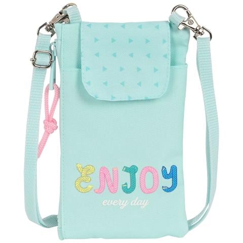 Portamonete Enjoy Borsa Per Cellulare Verde - Foto 1