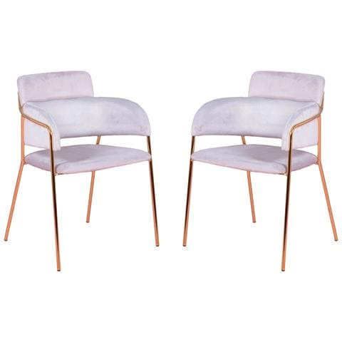 Confezione Di 2 Sedie Di Design Rivestite In Velluto - Cruiser - Foto 1