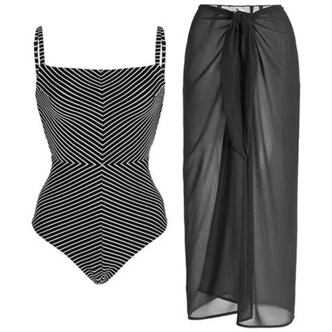 Costume Da Bagno Per Donna Pethuel Set Di Bikini A 2 Pezzi Yy-0512-252 Nero - Foto 1