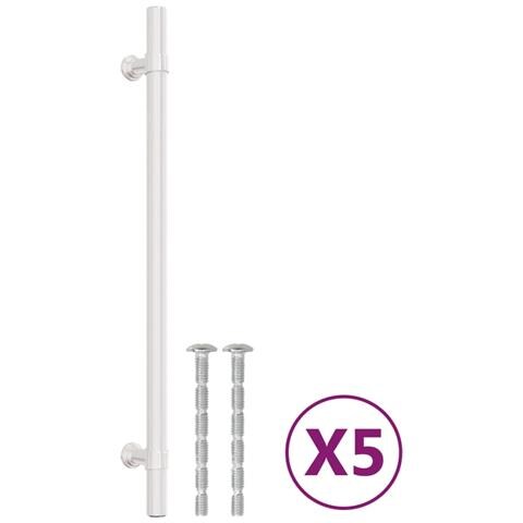 Maniglie per Mobili 5pz Argento 224mm in Acciaio Inox - Foto 2