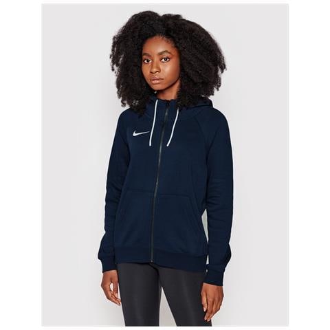 Felpa Con Cappuccio Fleece Cw6957-451 Donna Taglia Xs Colore Blu - Foto 1