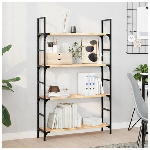 Ripiano A Parete 80x20x2 Cm Legno Massello Acacia Non Trattato - Foto 1