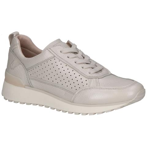 Leisure Trainers Pearl Perl Dee Sneakers Pelle Scarpe Donna Beige Eu 41, 9-23500-42-136 - Foto 1