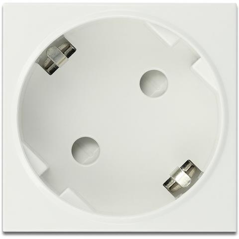 Easy 45 Presa di alimentazione con messa a terra a estendibile con disposizione a 45° 45 x 45 mm - Foto 2
