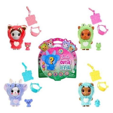 Set Bambola Mattel Hrk32 Barbie Cutie Reveal Pets Assortito - Foto 1