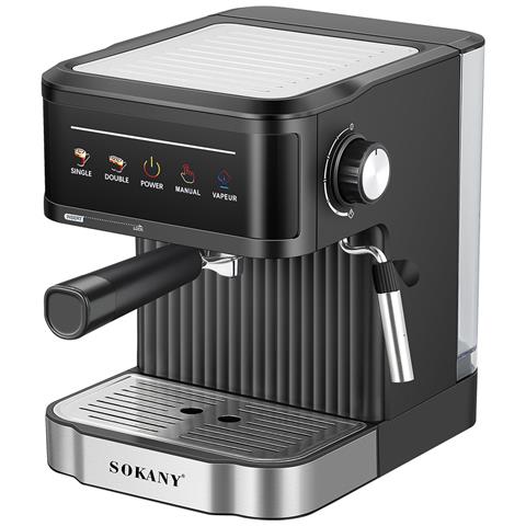 Macchina Da Caffè Express Doppia Da 20 Bar, 850w E Serbatoio Da 1,8l. Bocchetta Per Schiuma E Vassoio Anti-goccia. - Foto 1