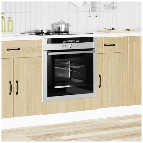 Armadio Forno Lucca Rovere Sonoma In Legno Multistrato - Foto 3