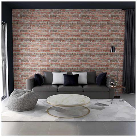 Lusso Casadino -  Pannelli Murali 3d Con Design A Mattoni Rosso 10 Pz Eps - Foto 8