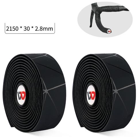 Nastro Manubrio Colorato Per Bici Da Corsa Per Una Presa Migliore Black - Foto 1