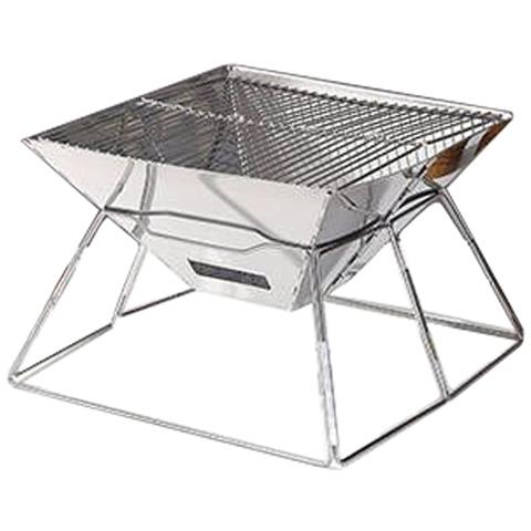 Griglia A Carbone Portatile - Barbecue Compatto Per Cucinare All'aperto   Piazza - Foto 1