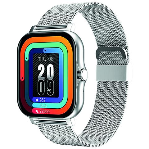 Orologio Balneo Connected Con Display Da 1,69"" Bracciale In Acciaio Bluetooth 5.1 Ip67 - Foto 1