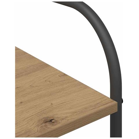 Stendibiancheria Beige 120 x 44 x 160 cm Legno multistrato - Foto 9
