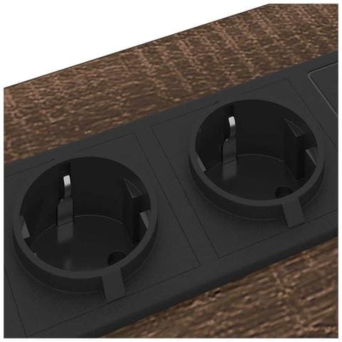 Armadio da Notte con cassetto Rovere marrone 42 x 41 x 61 cm - Foto 9