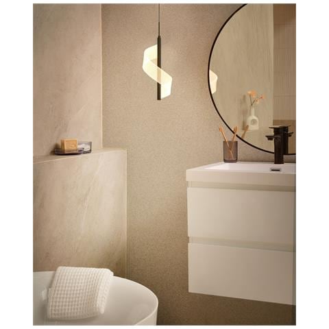 Lampadario A Led Sarela Metallo Nero - Foto 1