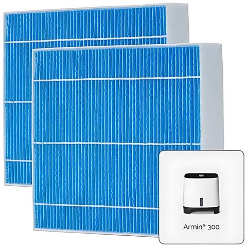 Padelle Di Evaporazione Armin® 300ml Per Umidificatore Alta Prestazione Antimicrobico Senza Calcare Adatto Per Acqua Dura 2 Pezzi - Foto 1