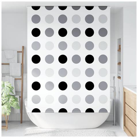 Tenda a Rullo Doccia 150x240 cm Larghezza Tessuto 146 cm - Foto 2