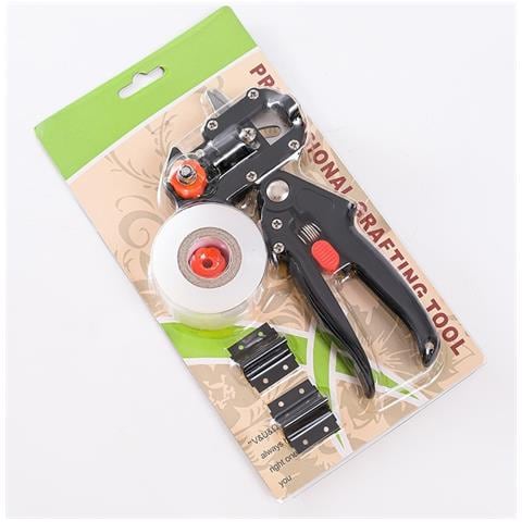 Set Di Strumenti Professionali Per Innesto Di Alberi Da Frutto - Cesoia Da Giardino In Acciaio Al Carbonio Black - Foto 1