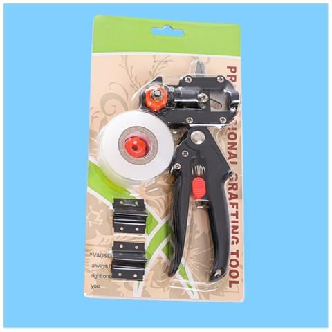 Set Di Strumenti Professionali Per Innesto Di Alberi Da Frutto - Cesoia Da Giardino In Acciaio Al Carbonio Black - Foto 3