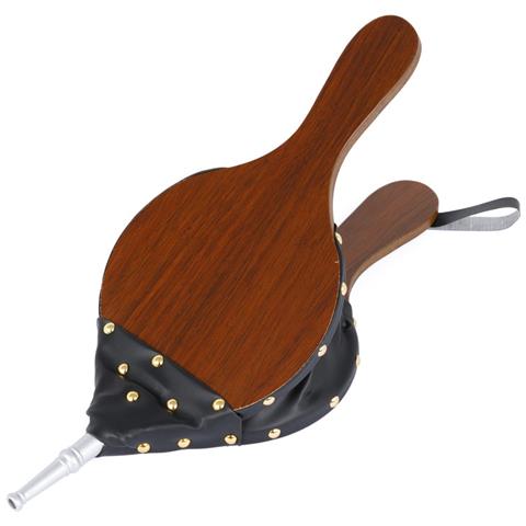 Soffietto Da Fuoco In Legno Marrone - Foto 1