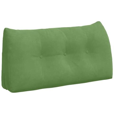 Cuscino per Schiena Verde chiaro 100 x 24 x 50 cm Velluto - Foto 1