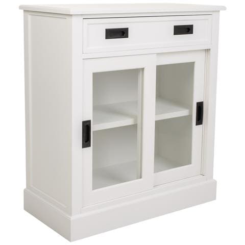 Mobile Da Ingresso In Legno Bianco 80x40x90,5h - Foto 1