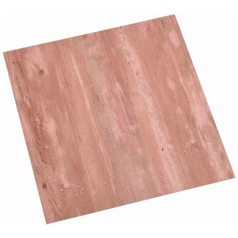 Tavole di Pavimento 55 pcs Rosso 5,11 m² PVC - Foto 1