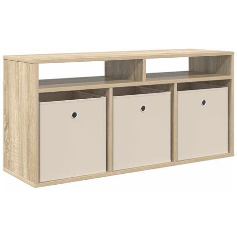 Lowboard con cassetto Rovere Sonoma 102 x 32 x 48,5 cm - Foto 1