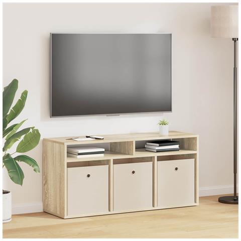 Lowboard con cassetto Rovere Sonoma 102 x 32 x 48,5 cm - Foto 2