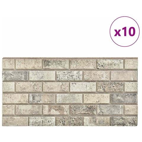 Pannelli da parete 10 pcs Sabbia 100 x 50 cm Schiuma EPS - Foto 2
