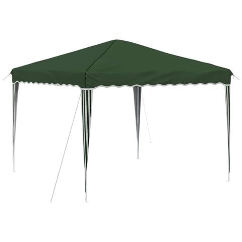 Tenda per feste a pop-up 288 x 288 x 245 cm Verde - Foto 1