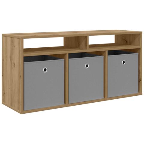 Lowboard con cassetto Rovere artigianale 102 x 32 x 48,5 cm - Foto 1