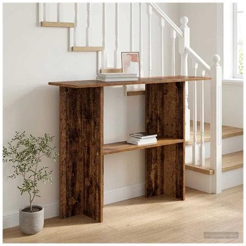 Tavolo consolle Legno antico 100 x 30 x 75 cm - Foto 2