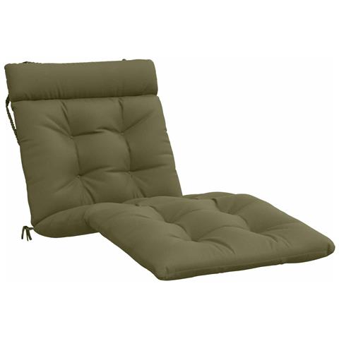 Cuscino per Lettino VIANEN 100% Poliestere Verde Oliva - Foto 1
