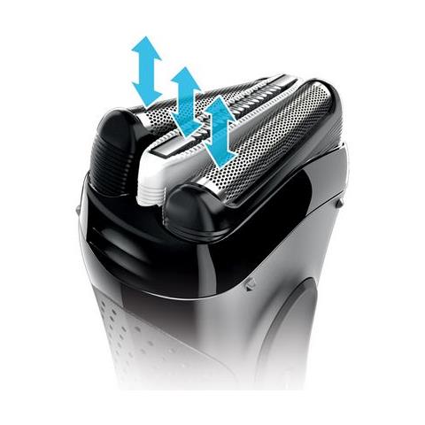 Rasoio Ricaricabile Serie 3-3000 MicroComb Ricaricabile Colore Nero - Foto 10