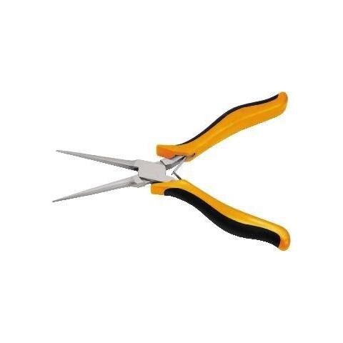 Pinza per elettronica becchi mezzotondi lunghi mm. 150 - Foto 2