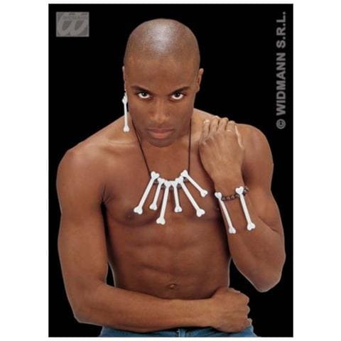 Set Bigiotteria Ossa Primitivo Africano - Foto 1