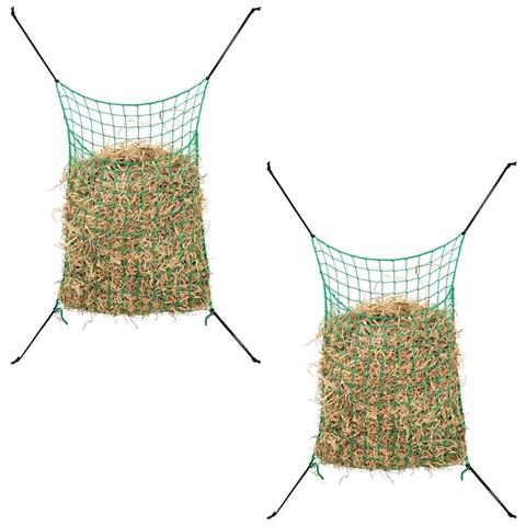 Reti Per Fieno 2 Pz Quadrate 0,9x1 M Pp - Foto 1