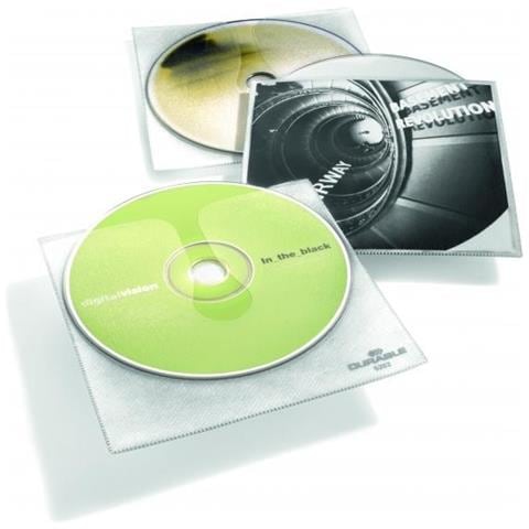 Cd / dvd Cover Busta Porta Cd / dvd Rivestimento Protettivo Interno 10pz - Foto 1