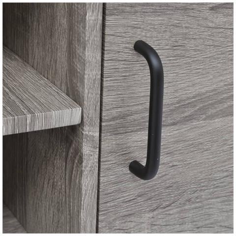 Mobile Porta TV 120x40x45 cm Grigio - Foto 2