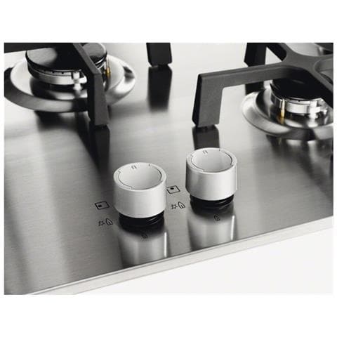 Piano Cottura EGS 6424 X a Gas 4 Fuochi Gas Colore Acciaio Inox - Foto 2