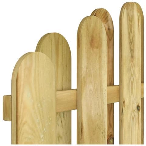 Cancello da Giardino in Legno di Pino Impregnato 100x150 cm - Foto 2